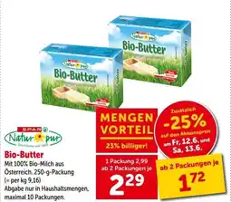 Interspar Bio-Butter Angebot