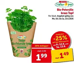 Interspar Bio-Petersilie kraus Angebot