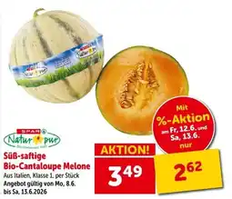 Interspar Süß-saftige Bio-Cantaloupe Melone Angebot