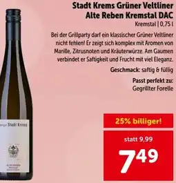 Interspar Stadt Krems Grüner Veltliner Alte Reben Kremstal DAC | Angebot