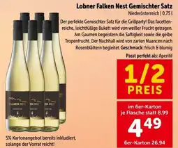 Interspar Lobner Falken Nest Gemischter Satz Angebot