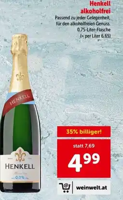 Interspar Henkell alkoholfrei Angebot
