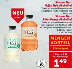 Interspar Vöslauer Fizzz Mojito Style alkoholfrei Angebot