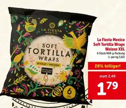 Interspar La Fiesta Mexico Soft Tortilla Wraps Weizen XXL Angebot