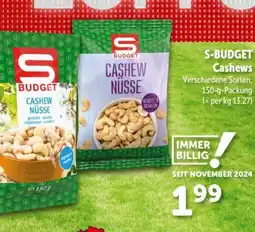 Interspar S-BUDGET Cashews Angebot