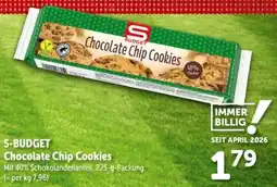 Interspar S-BUDGET Chocolate Chip Cookies Angebot
