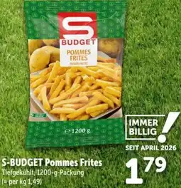Interspar S-BUDGET Pommes Frites Angebot