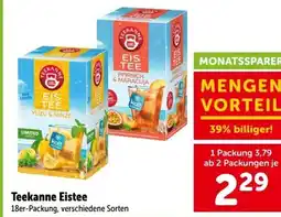 Interspar Teekanne Eistee Angebot