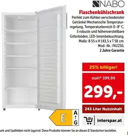 Interspar Flaschenkühlschrank Angebot