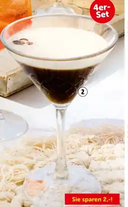 Interspar Martini-Glas Timeless 4er-Set Angebot