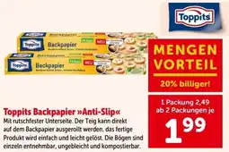 Interspar Toppits Backpapier Anti-Slip Angebot