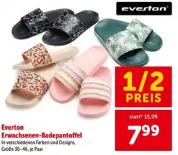 Interspar Everton Erwachsenen-Badepantoffel Angebot