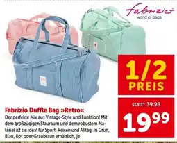 Interspar Fabrizio Duffle Bag Retro Angebot
