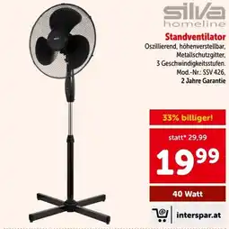 Interspar Standventilator Angebot