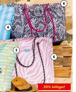 Interspar Fabrizio Badetasche mit Seil Angebot
