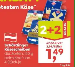 ADEG Schärdinger Käsescheiben Angebot