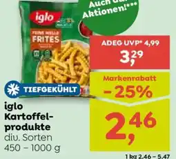 ADEG iglo Kartoffel- produkte Angebot