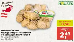 ADEG Da komm'ich her! Heurige Erdäpfel festkochend od. vorwiegend festkochend Angebot