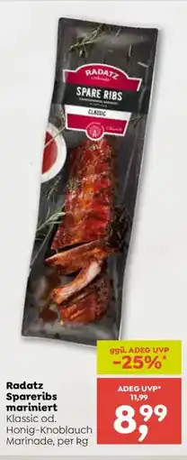 ADEG Radatz Spareribs mariniert Angebot