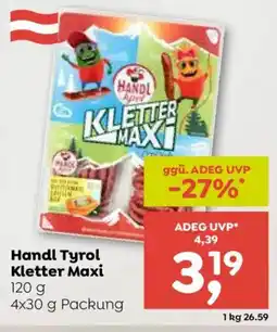ADEG Handl Tyrol Kletter Maxi Angebot