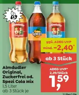 ADEG Almdudler Original, Zuckerfrei od. Spezi Cola Mix Angebot