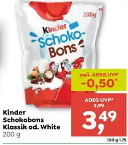 ADEG Kinder Schokobons Klassik od. White Angebot