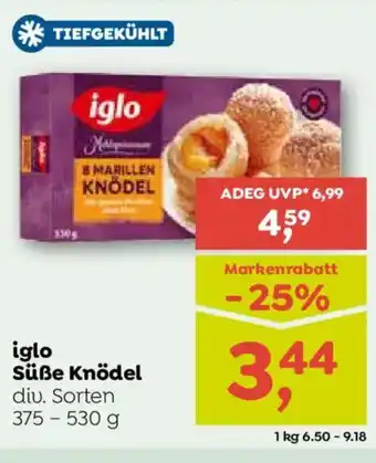 ADEG iglo Süße Knödel Angebot