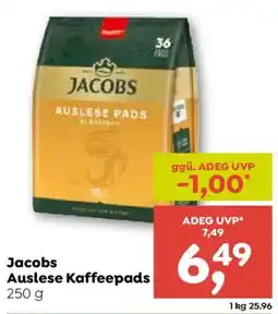 ADEG Jacobs Auslese Kaffeepads Angebot