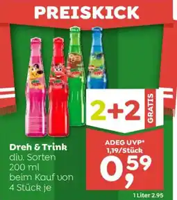 ADEG Dreh & Trink div. Sorten Angebot