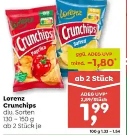 ADEG Lorenz Crunchips Angebot