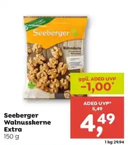 ADEG Seeberger Walnusskerne Extra Angebot