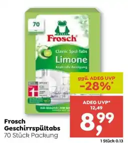 ADEG Frosch Geschirrspültabs Angebot