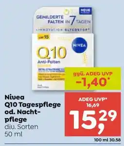 ADEG Nivea Q10 Tagespflege od. Nacht- pflege Angebot