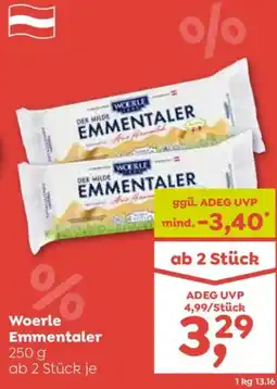 ADEG Woerle Emmentaler Angebot