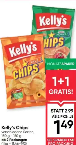 Maximarkt Kelly's Chips Angebot
