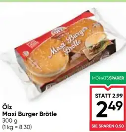 Maximarkt Ölz Maxi Burger Brötle Angebot