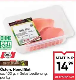Maximarkt Österr. Hendlfilet Angebot
