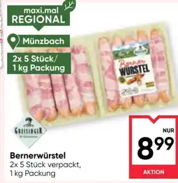 Maximarkt Bernerwürstel Angebot