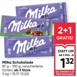 Maximarkt Milka Schokolade Angebot
