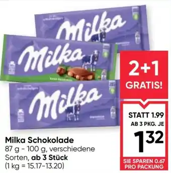 Maximarkt Milka Schokolade Angebot