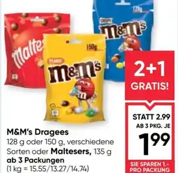 Maximarkt M&M's Dragees Angebot