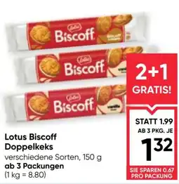 Maximarkt Lotus Biscoff Doppelkeks Angebot