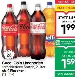 Maximarkt Coca-Cola Limonaden Angebot