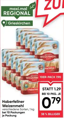 Maximarkt Haberfellner Weizenmehl Angebot