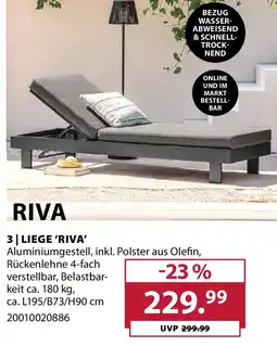 Dehner Liege 'riva Angebot