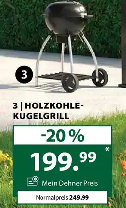Dehner holzkohle- kugelgrill Angebot