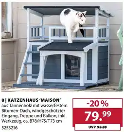Dehner Katzenhaus 'maison Angebot