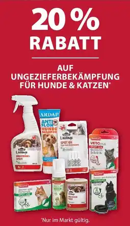 Dehner UNGEZIEFERBEKÄMPFUNG FÜR HUNDE & KATZEN Angebot