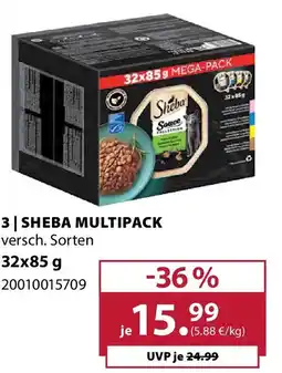 Dehner Sheba multipack Angebot