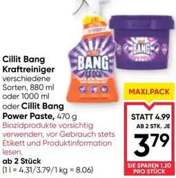 Maximarkt Cillit Bang Kraftreiniger Angebot
